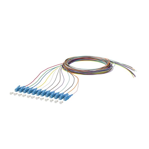 OpDAT pigtail LC-UPC, OS2, 12 colors image 1