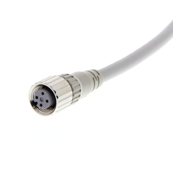 Sensor cable, M12 straight socket (female), 4-poles, A coded, PVC fire image 4
