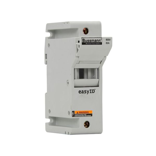 Fuse-holder, low voltage, 60 A, AC 600 V, DC 600 V, UL Class J, 40 x 83 x 125 mm, 1P, UL, CSA image 9