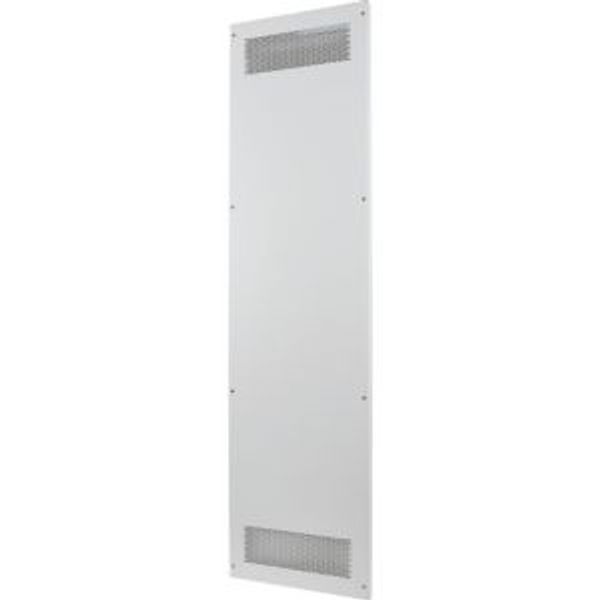 Rear wall ventilated, for HxW = 1800 x 600mm, IP31, grey image 4