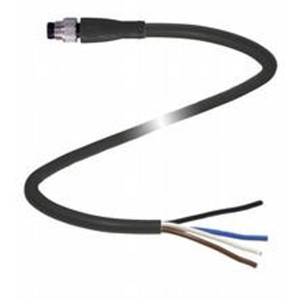 V31S-GM-BK1M-PUR-U connection cable image 1