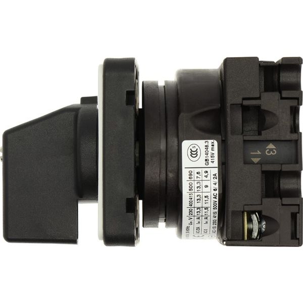 On-Off switch, 1 pole, 20 A, 90 °, flush mounting image 2