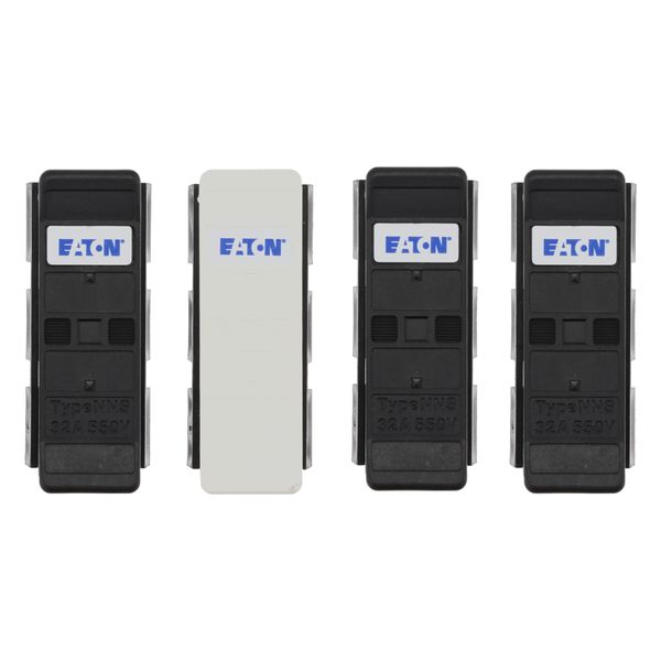 Fuse-holder kit, low voltage, 32 A, AC 550 V, BS88/F1, 3P + neutral, BS image 43