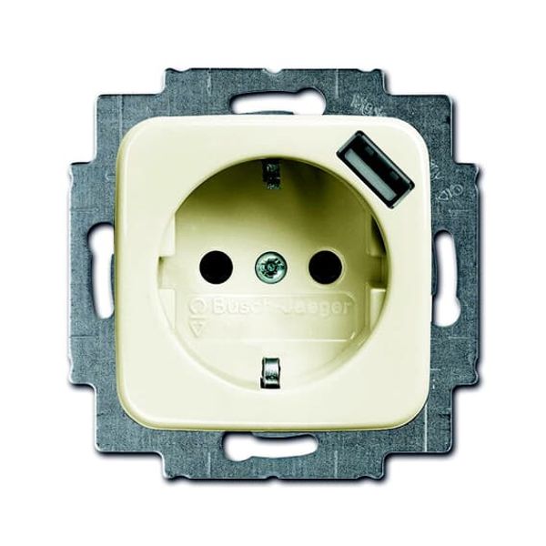 20 EUCBUSB-212-500 Socket Outlets white - Busch-Duro 2000 image 1