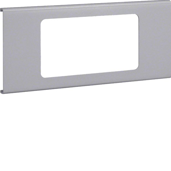 Pre-cut lid 2gang, FB 60110, light grey image 1