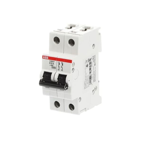 S202P-K6 Miniature Circuit Breaker - 2P - K - 6 A image 3