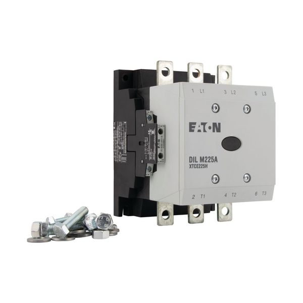 Contactor, 380 V 400 V 110 kW, 2 N/O, 2 NC, RDC 24: 24 - 27 V DC, DC operation, Screw connection image 9