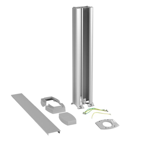 Interlink - mini column 0.68m one face flat alu image 1