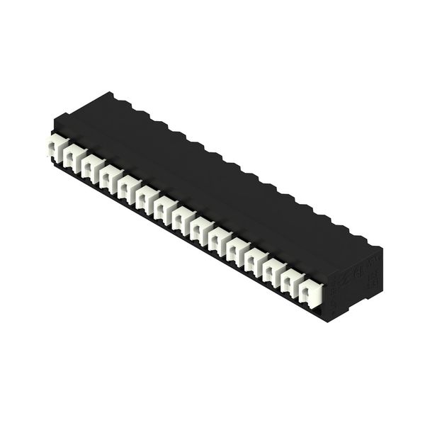 PCB terminal, 3.81 mm, Number of poles: 15, Conductor outlet direction image 2