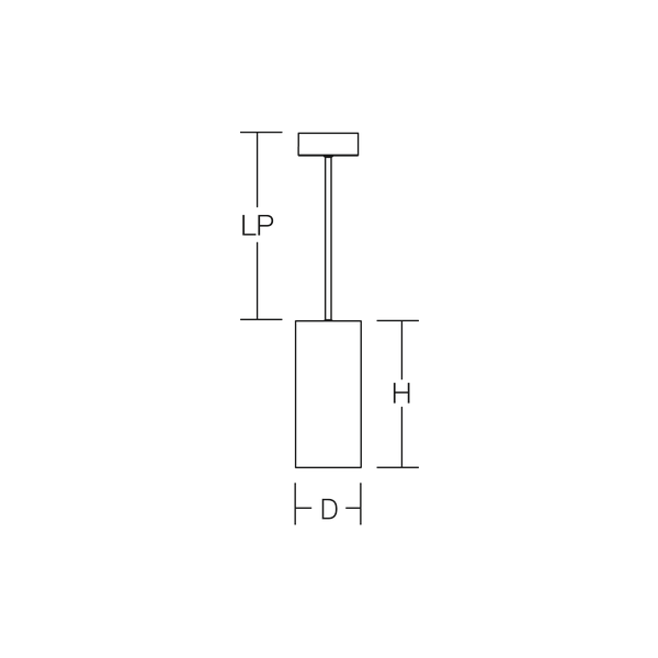 DEECOS P mini, 20 W, 2000 lm, 930, black, on/off Pendant luminaires, D image 3