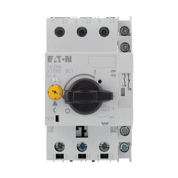 Motor-protective circuit-breaker, 3p+1N/O+1N/C, Ir=0.63-1A, screw conn image 8