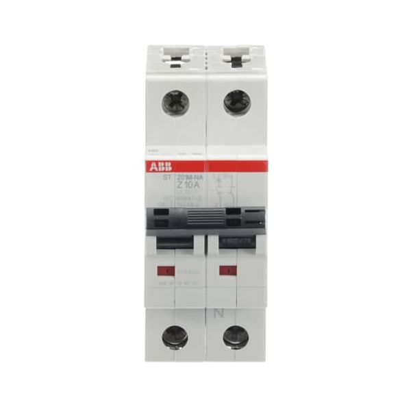 ST201M-Z10NA Miniature Circuit Breaker - 2P - Z - 10 A image 1