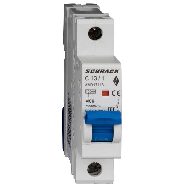 Miniature Circuit Breaker (MCB) AMPARO 10kA, C 13A, 1-pole image 1