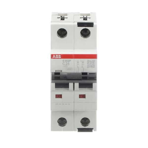 S202P-C25 Miniature Circuit Breaker - 2P - C - 25 A image 3