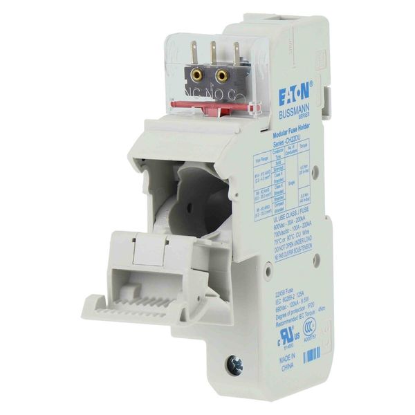 Fuse-holder, low voltage, 125 A, AC 690 V, 22 x 58 mm, 1P, IEC, UL, with microswitch image 12