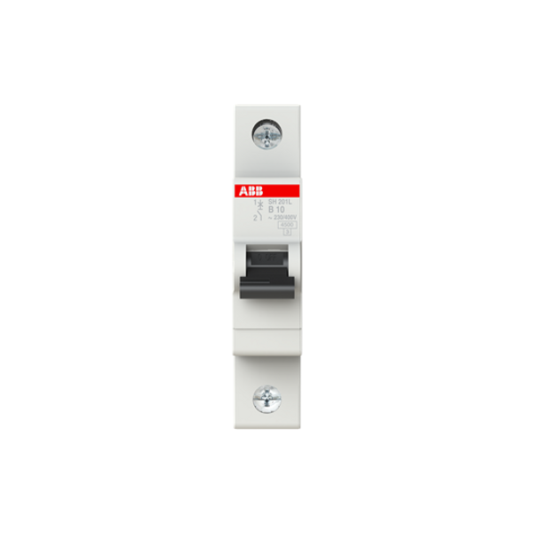 SH201L-B10 Miniature Circuit Breaker - 1P - B - 10 A image 1