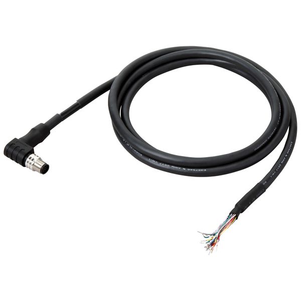 FHV7 Power / IO Cable, right angle  20 m, M12 connector FHV 2075M image 1