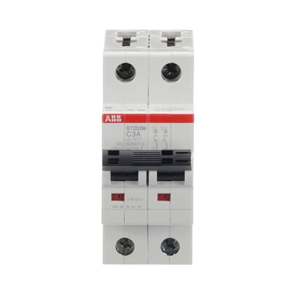 ST202M-C3 Miniature Circuit Breaker - 2P - C - 3 A image 1