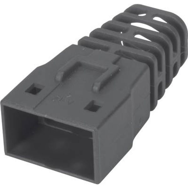 RJI RJ45 Compact boot black 7,5mm (100) image 1