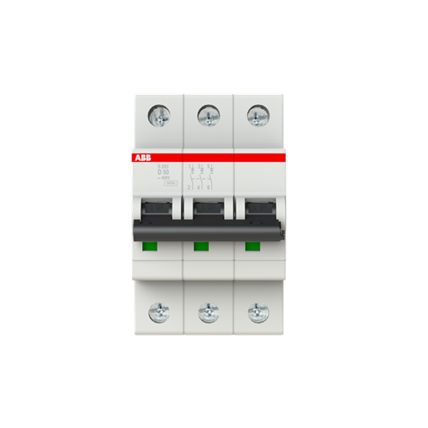 S203-D50 Miniature Circuit Breaker - 3P - D - 50 A image 5