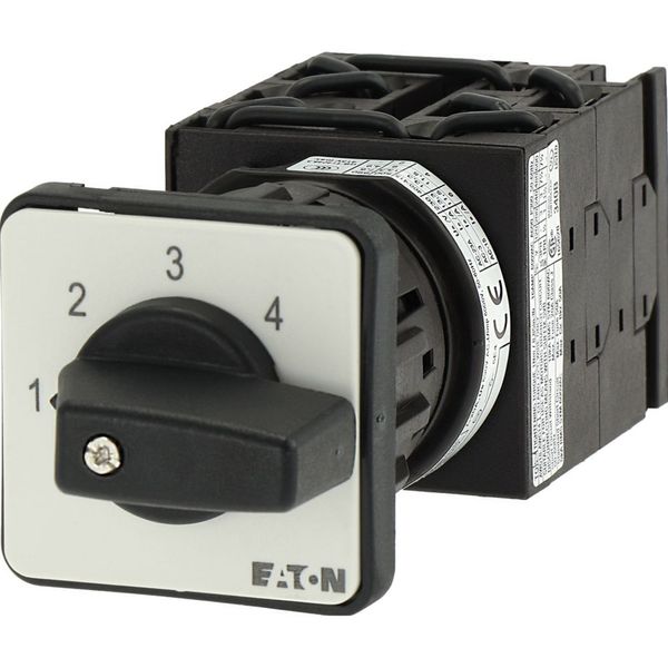 Step switches, T0, 20 A, centre mounting, 3 contact unit(s), Contacts: 5, 45 °, maintained, Without 0 (Off) position, 1-5, Design number 179 image 10