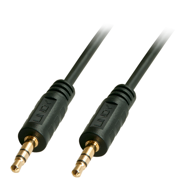 Audio Cable 3,5mm, 20m 3,5mm plug m/m, gold plated image 1