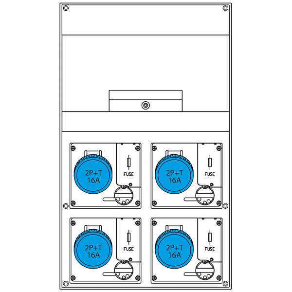 PORTABLE DISTRIBUTION ASSEMBLY DOMINO image 3