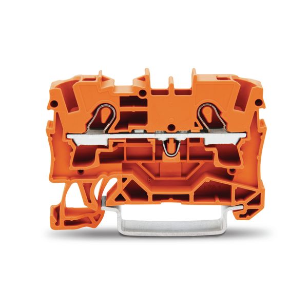 2-conductor through terminal block 4 mm² suitable for Ex e II applicat image 1