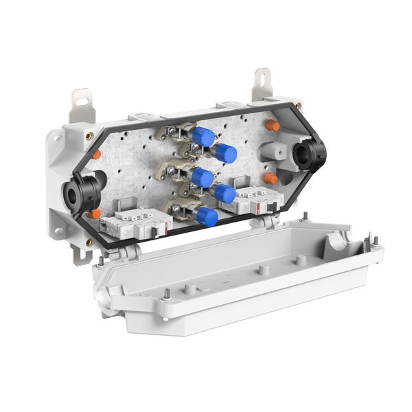 Junction Box Rapid-Box 50² 2x3 2F image 1