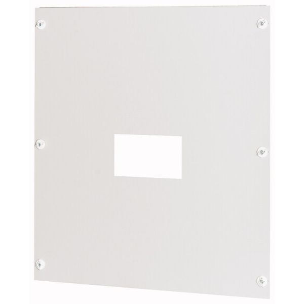 Front plate single mounting NZM4 for XVTL, vertical HxW=800x800mm image 1