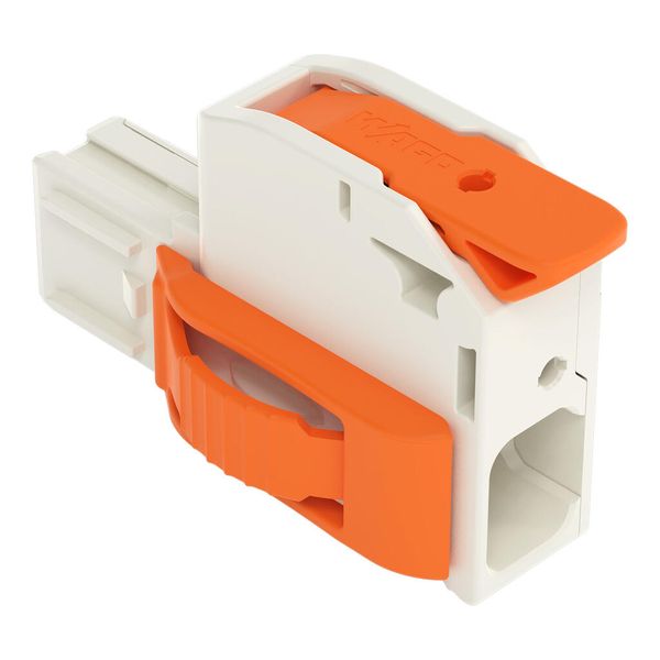 832-1101/011-000/037-000 1-conductor female connector; lever; Push-in CAGE CLAMP® image 1