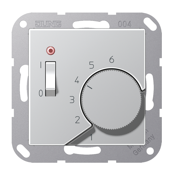 Standard room thermostat with display TRDA1790SW image 1