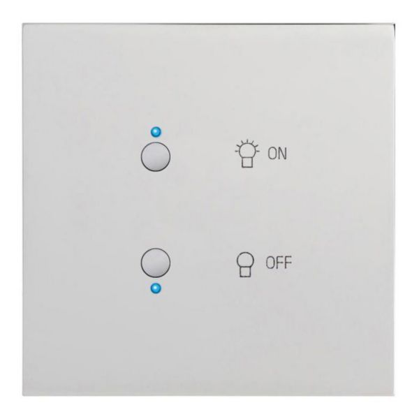 Art d'Arnould universe Epure light switch MyHOME_Up - mirror steel image 1