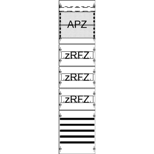 FV17SA2R3 Distribution panel , 1050 mm x 250 mm (HxW) image 17