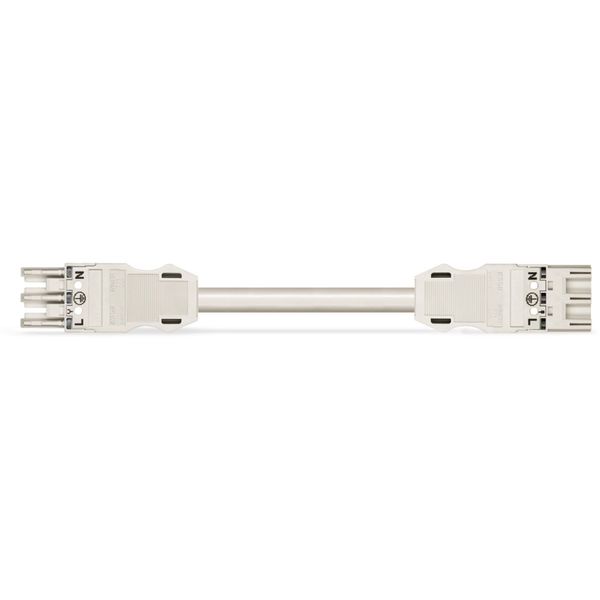 pre-assembled interconnecting cable Cca Socket/plug white image 2