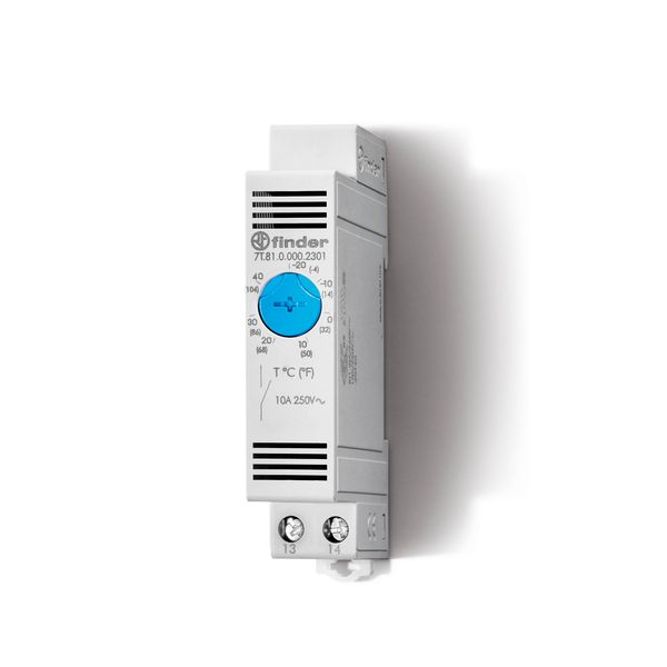 Thermostat 17,5mm.ventilation control 1NO/–20 ...+40°C (7T.81.0.000.2301) image 3