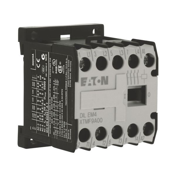 Contactor, 240 V 50 Hz, 4 pole, 380 V 400 V, 4 kW, Screw terminals, AC operation image 10