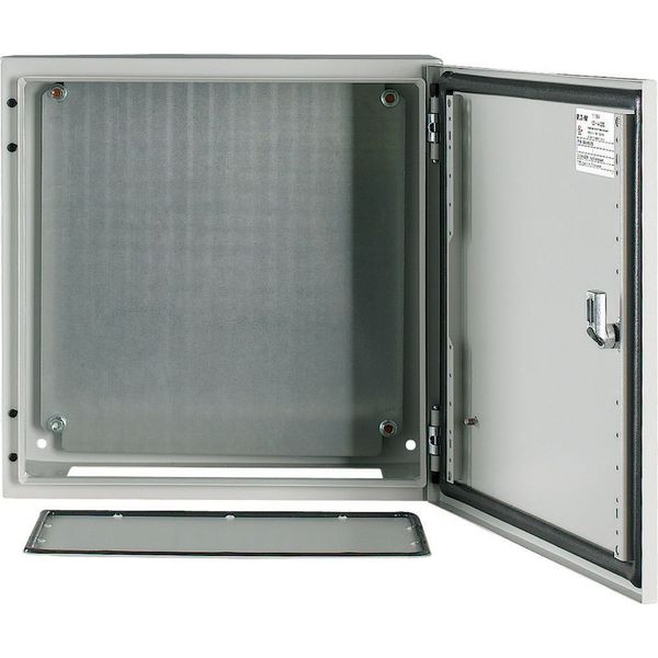 Wall enclosure with mounting plate, HxWxD=400x400x200mm image 11