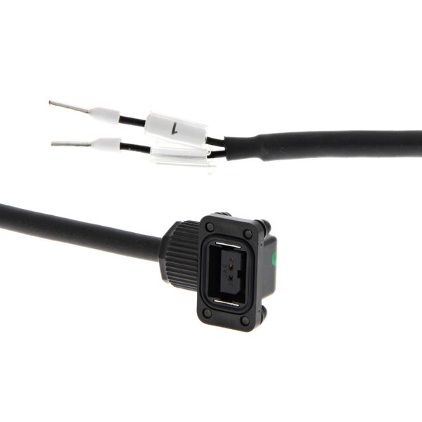1S series servo brake cable, 30 m, 230 V: 100 to 750 W image 1