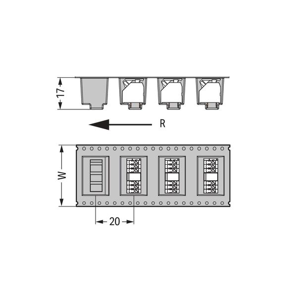 THR PCB terminal block push-button 1.5 mm² black image 3