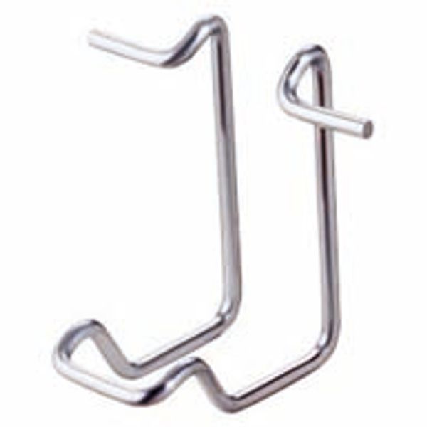 CLIP FOR VERTICAL OR RIB ASSEMBLY FOR COVERS BRN 35 - FINISHING: INOX image 2