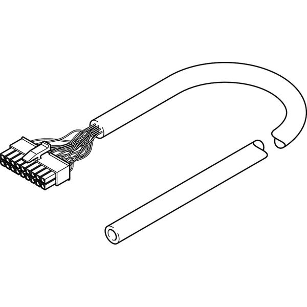 NEBM-L5G18-E-10-N-LE18 Connecting cable image 1