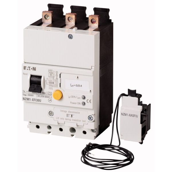 Earth-fault release, 30mA, 3p, bottom image 1
