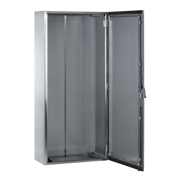 SMX 304L stainless monobloc enclosure, H1600xW800xD400mm, Scotch Brite® finish. image 1