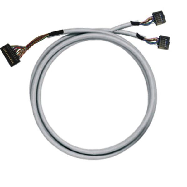 PLC-wire, Digital signals, 20-pole, Cable LiYY, 1 m, 0.25 mm² image 1