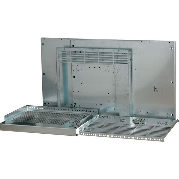 Mounting kit for IZMX40, withdrawable, HxW=550x600mm, grey image 6