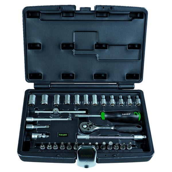 Socket wrench set 1/4" 33-piece image 1