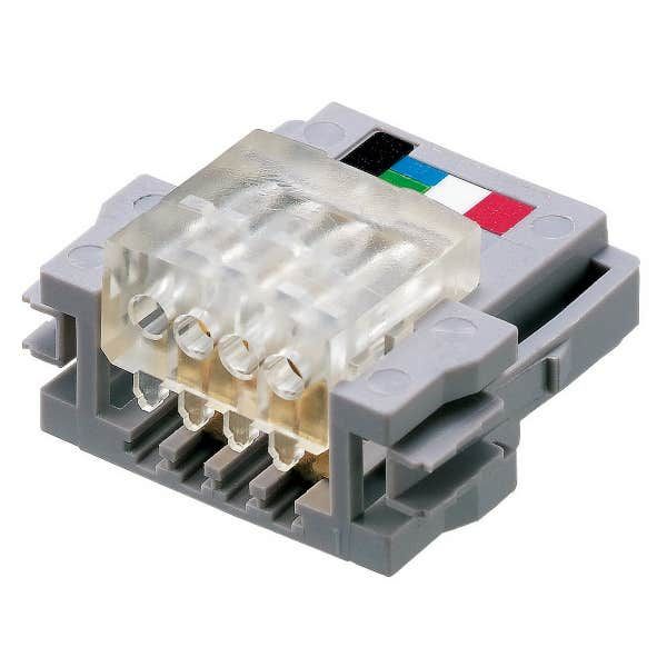 DeviceNet conversion connector for thin cable to standard flatcable DCN40010H image 1