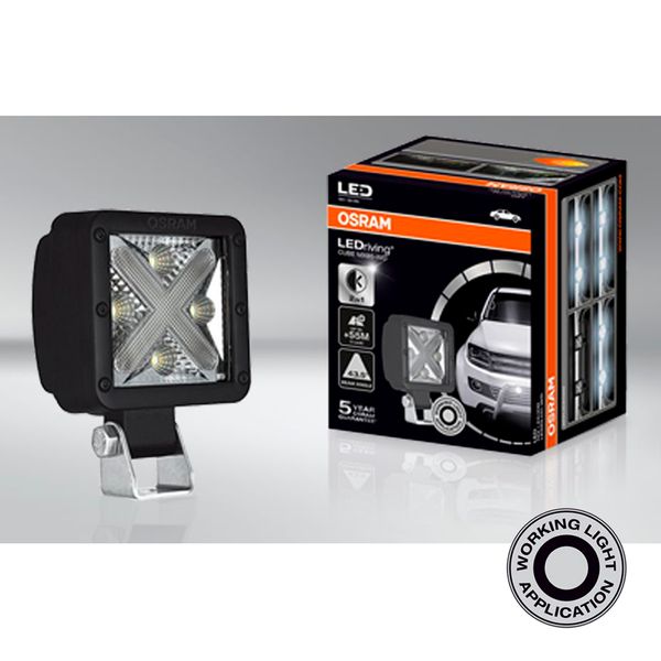 LEDriving® CUBE MX85-WD 12V 0.5W 55m long light beam 20lm image 2