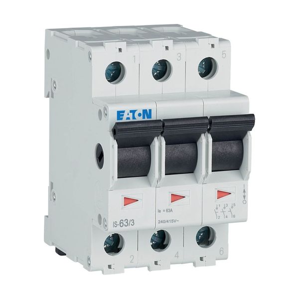 Main switch, 240/415 V AC, 63A, 3-poles image 27